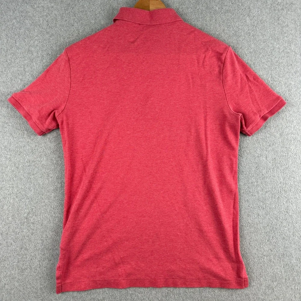 Polo Ralph Lauren Polo Shirt Mens Small Red Short Sleeve Cotton Classic Fit Golf